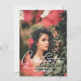 Bildvorlage Personalisiert rosa Einladung