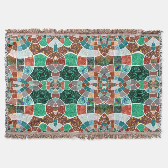 Bildwiederholung mit leichter Fraktal-Wirkung Decke (Vorderseite)