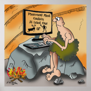 Bildzeichen in Passwörtern Poster