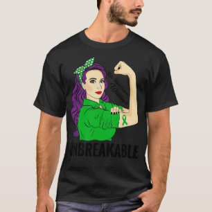 Bile Duct Awareness Warrior Unbrechbar T-Shirt