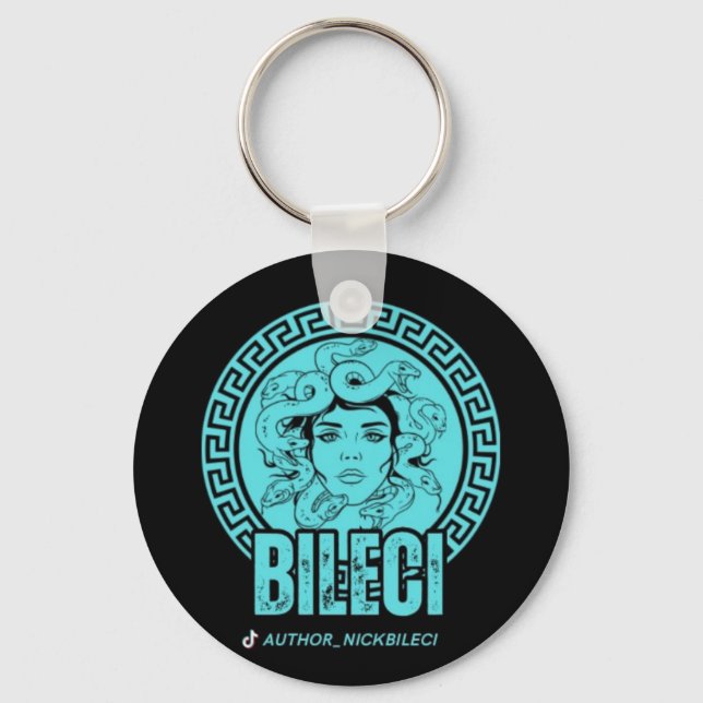 Bileci-Logo Schlüsselanhänger (Vorderseite)