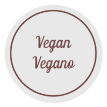 Bilingual Light Gray Vegan (Vegano) Einfach