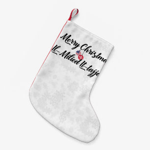 Bilingual maltesisch American Xmas Strumpf Kleiner Weihnachtsstrumpf