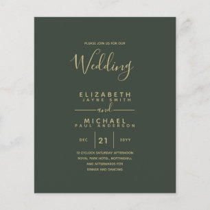 Bilingual Spanish BODA English Wedding