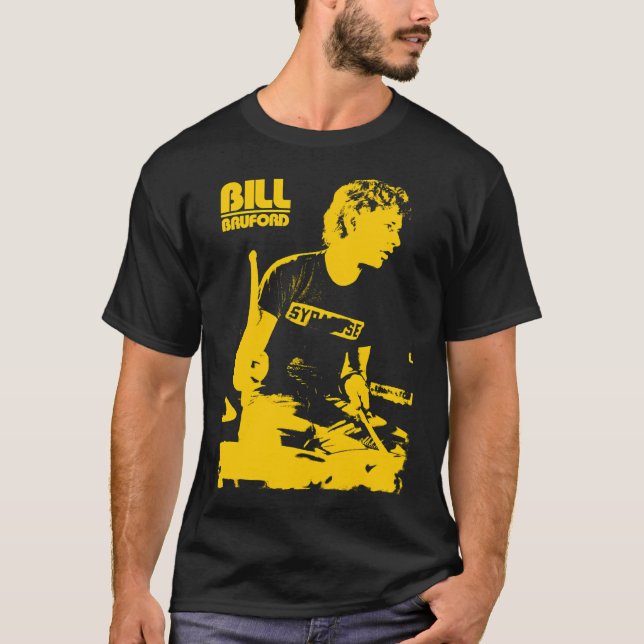 Bill Bruford T-Shirt (Vorderseite)