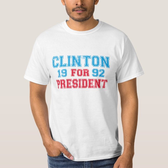 Bill Clinton 1992 T-Shirt (Vorderseite)