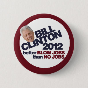Bill Clinton 2012 Button