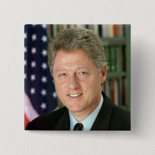 Bill Clinton Button