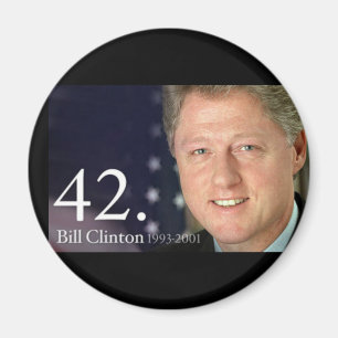 Bill Clinton Magnet