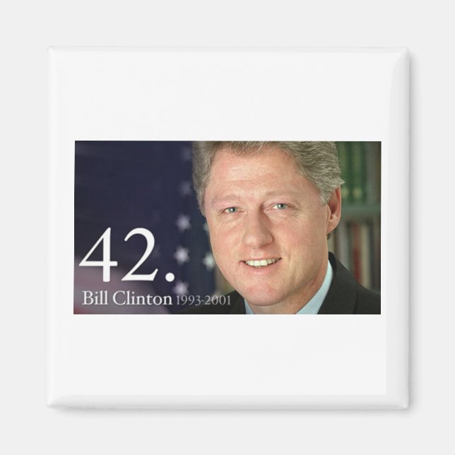 Bill Clinton Magnet (Vorne)
