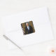 Bill Clinton Offiziell White House Portrait Quadratischer Aufkleber (Umschlag)
