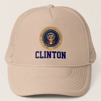 Bill Clinton Präsidenten Seal Hat Truckerkappe