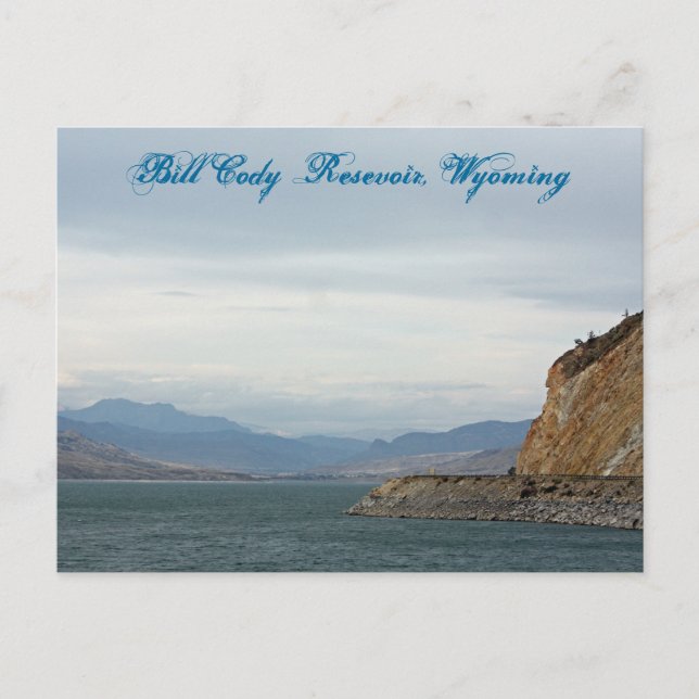 Bill Cody Reinvoir, Wyoming Postkarte (Vorderseite)