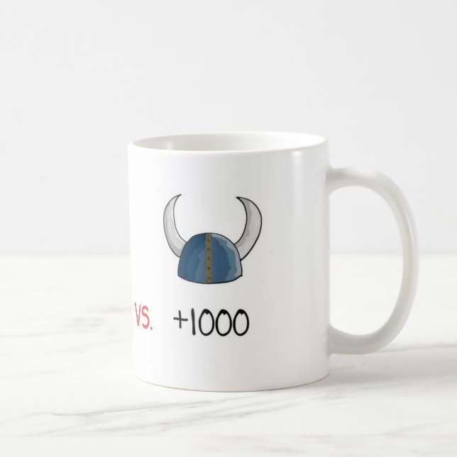 Bill contre Éric (version d'âge) - tasse (Droite)