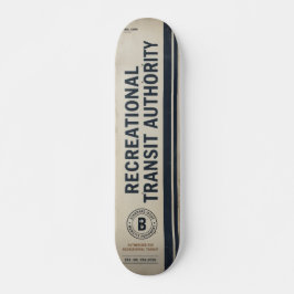 Bill Corporation Erholungsverkehrsbehörde Skateboard