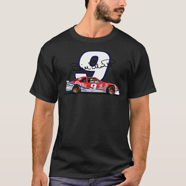 Bill Elliott 1988 Winston Cup 9 Stock    CarT-Shir T-Shirt (Vorderseite)