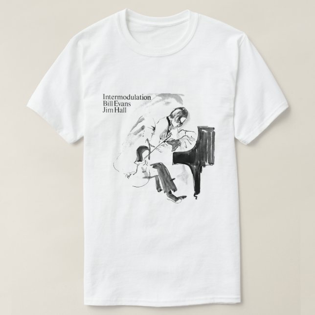 Bill Evans / Jim Hall Intermodulation T-Shirt (Design vorne)