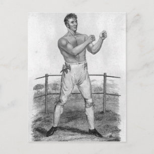 Bill Neat, graviert von Percy Roberts Postkarte