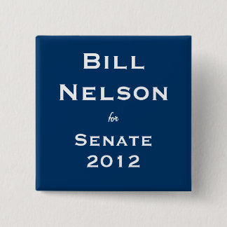 Bill Nelson für Senat Button