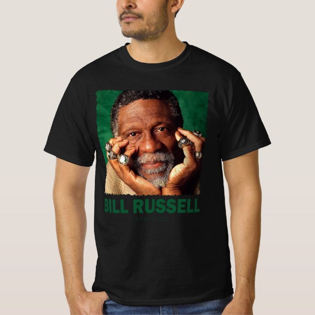 Bill Russell Boston T-Shirt (Vorderseite)