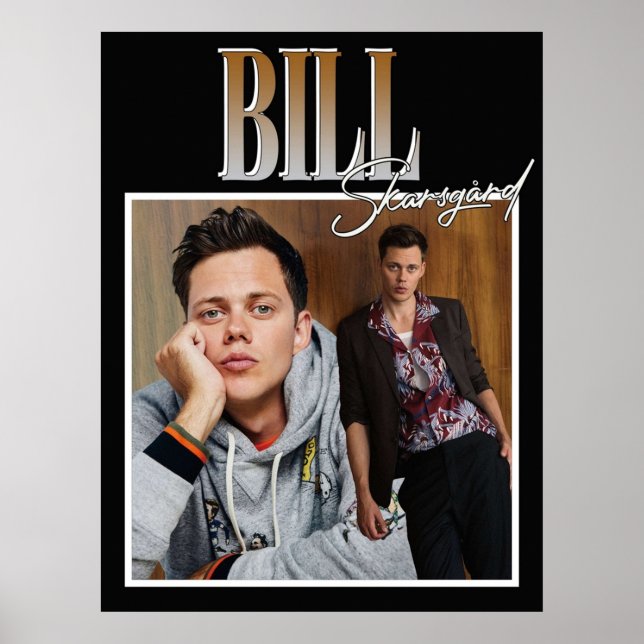 Bill Skarsgard Poster (Vorne)