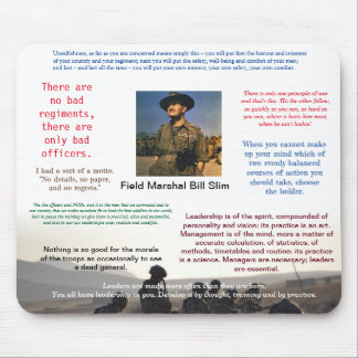 Bill Slim Leaders Mouse Mat Mousepad