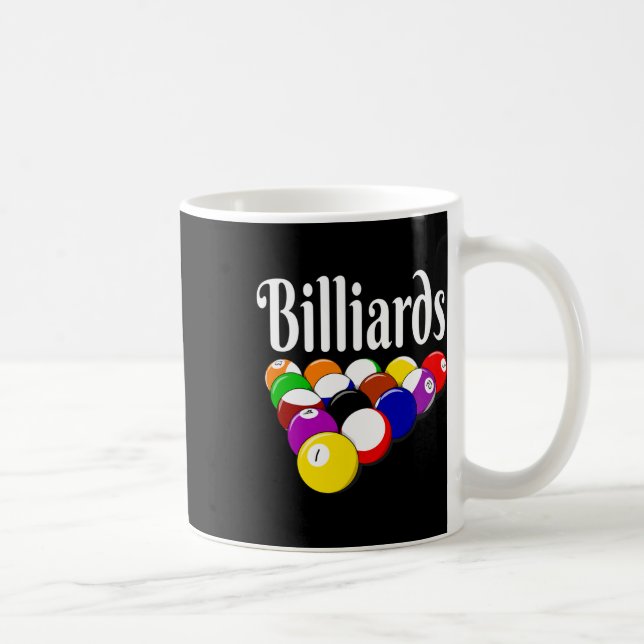 Billard 8 Ball Pool Player Sarcasm Novelty Spaß Kaffeetasse (Rechts)