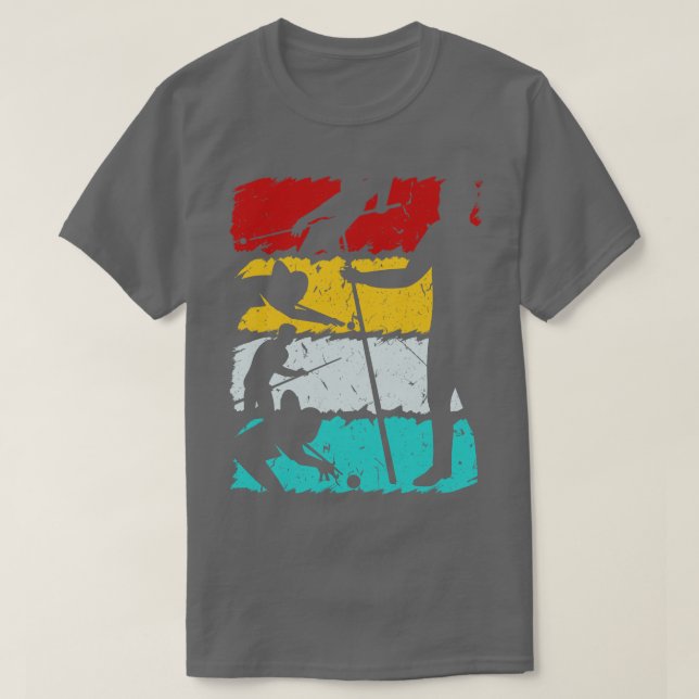 Billard 8 Ball Retro Design for Pool Player Vint T-Shirt (Design vorne)