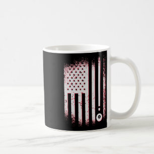 Billard American Flag USA Billard Spieler und Bill Kaffeetasse
