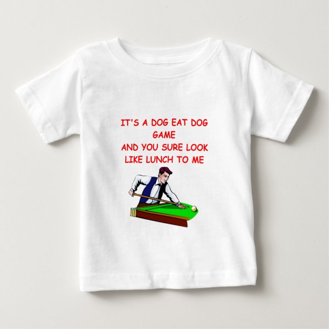 BILLARD BABY T-SHIRT (Vorderseite)