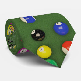 Billard-Ball-Billardtisch-Krawatte Krawatte