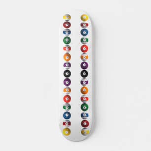 Billard: Benutzerdefiniertes Skateboard