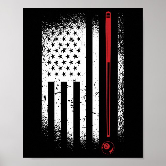 Billard Billard Billard Billard Billard Cue 8-l Poster (Vorne)