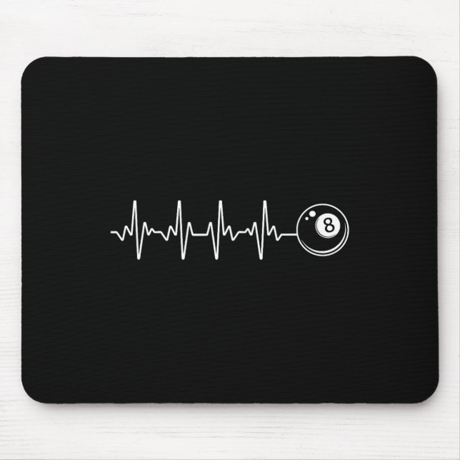 Billard Billard Billard LL Pool P Mousepad (Vorne)