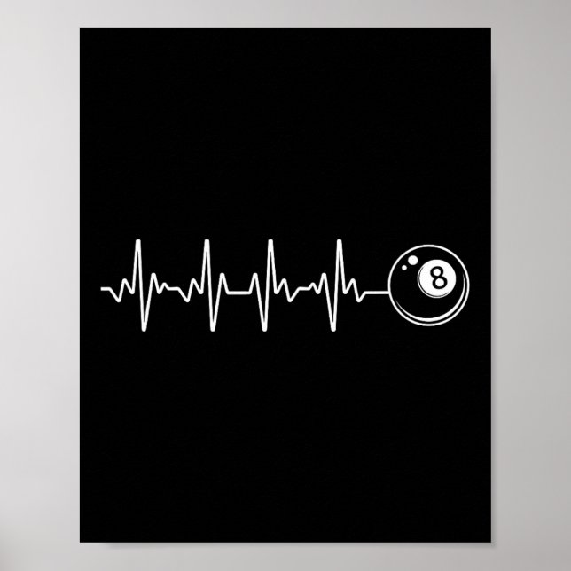 Billard Billard Billard LL Pool P Poster (Vorne)