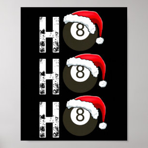 Billard Billiard für Pool Spieler League Poster