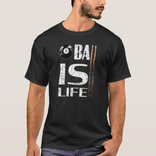Billard Break für Spielertrainer und T-Shirt