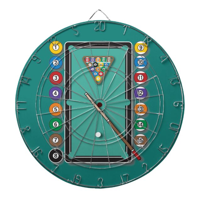 Billard Dartscheibe (vorne)