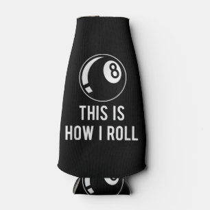 Billard Design für Poolspieler Retro 8 Ba. Flaschenkühler