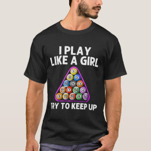 Billard Festival Moon and Stars Mama 8 Ball Poo T-Shirt