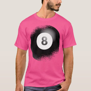 Billard Game Sticks 8 Snooker Tischpool Billiard T-Shirt