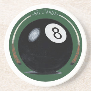 Billard Getränkeuntersetzer