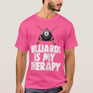 Billard ist meine Therapie Billard Spieler s Men G T-Shirt
