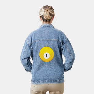 Billard jaune numéro un