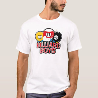 Billard-Jungen-Logo T-Shirt