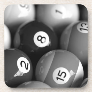 Billard-Korken-Untersetzer-Set Getränkeuntersetzer