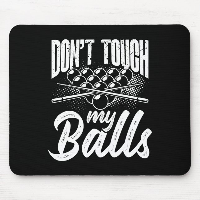 Billard Player Snooker Cue 8 Ll Experte 1 Mousepad (Vorne)