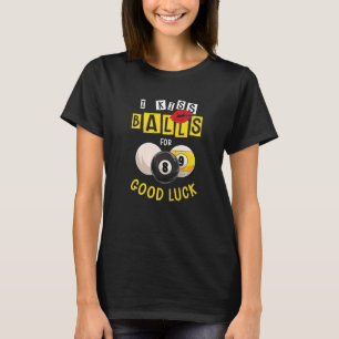 Billard Pool 8 Ball Snooker Weibliche Billardspiel T-Shirt