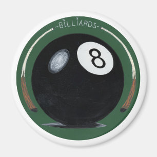 Billard Pool Aight Ball Magnet
