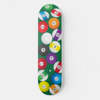 Billard-Pool-Skateboard-Plattform